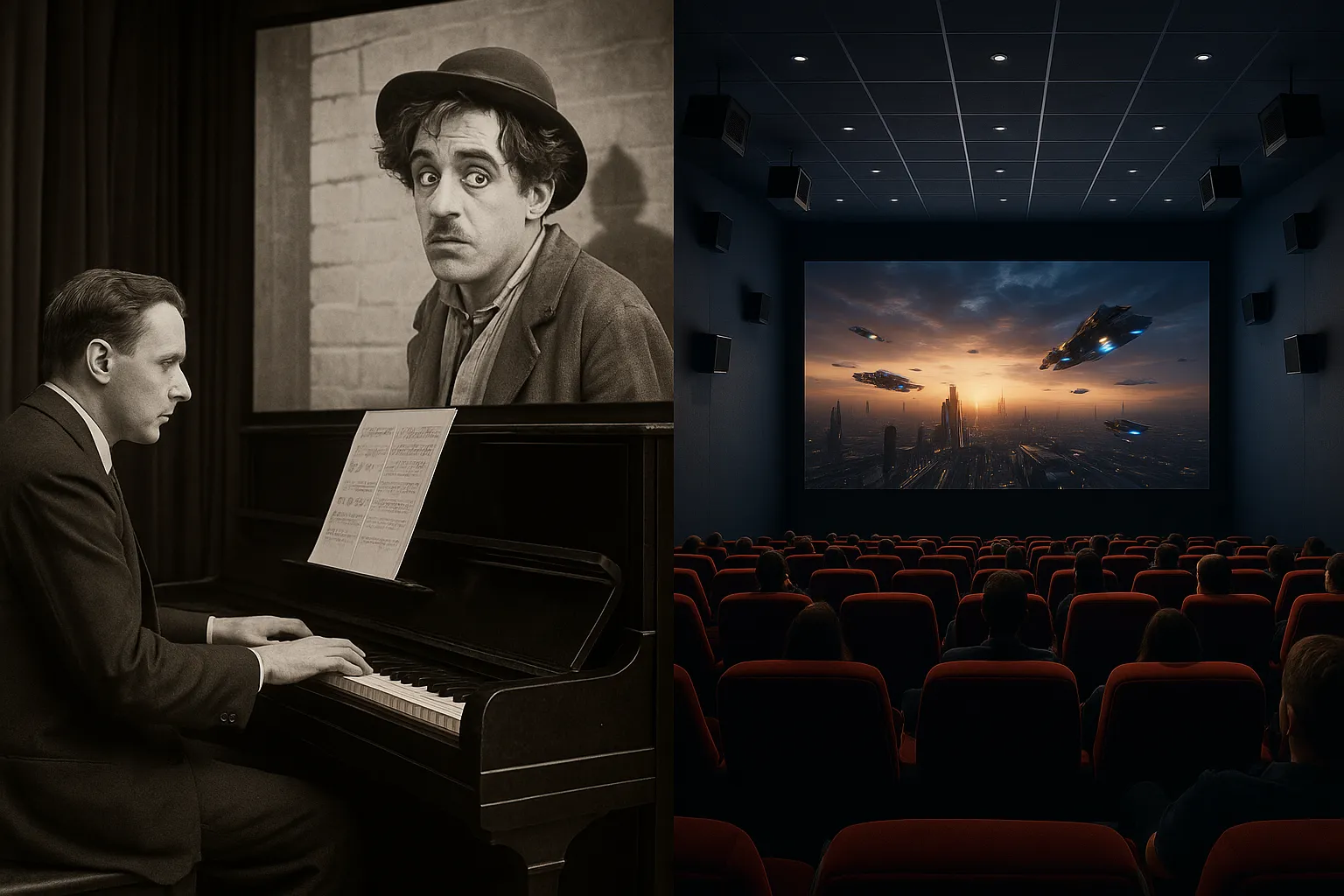The Evolution of Cinema Sound: From Live Pianists to Dolby Atmos