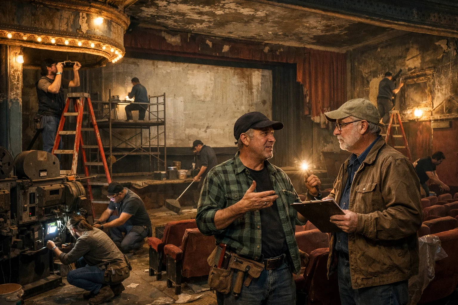 Hidden Work That Keeps Old Cinemas Alive